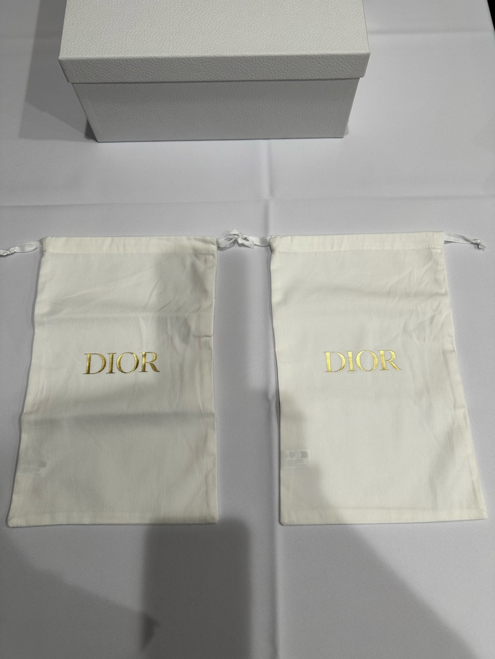 Christian Dior shoe storage dust bags bundle of 2